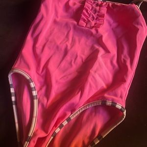 Toddler Burberry swim suit 3y which is 3t